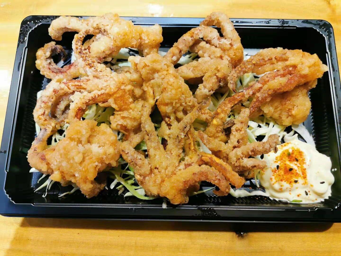 Deep Fried Squid Tentacle