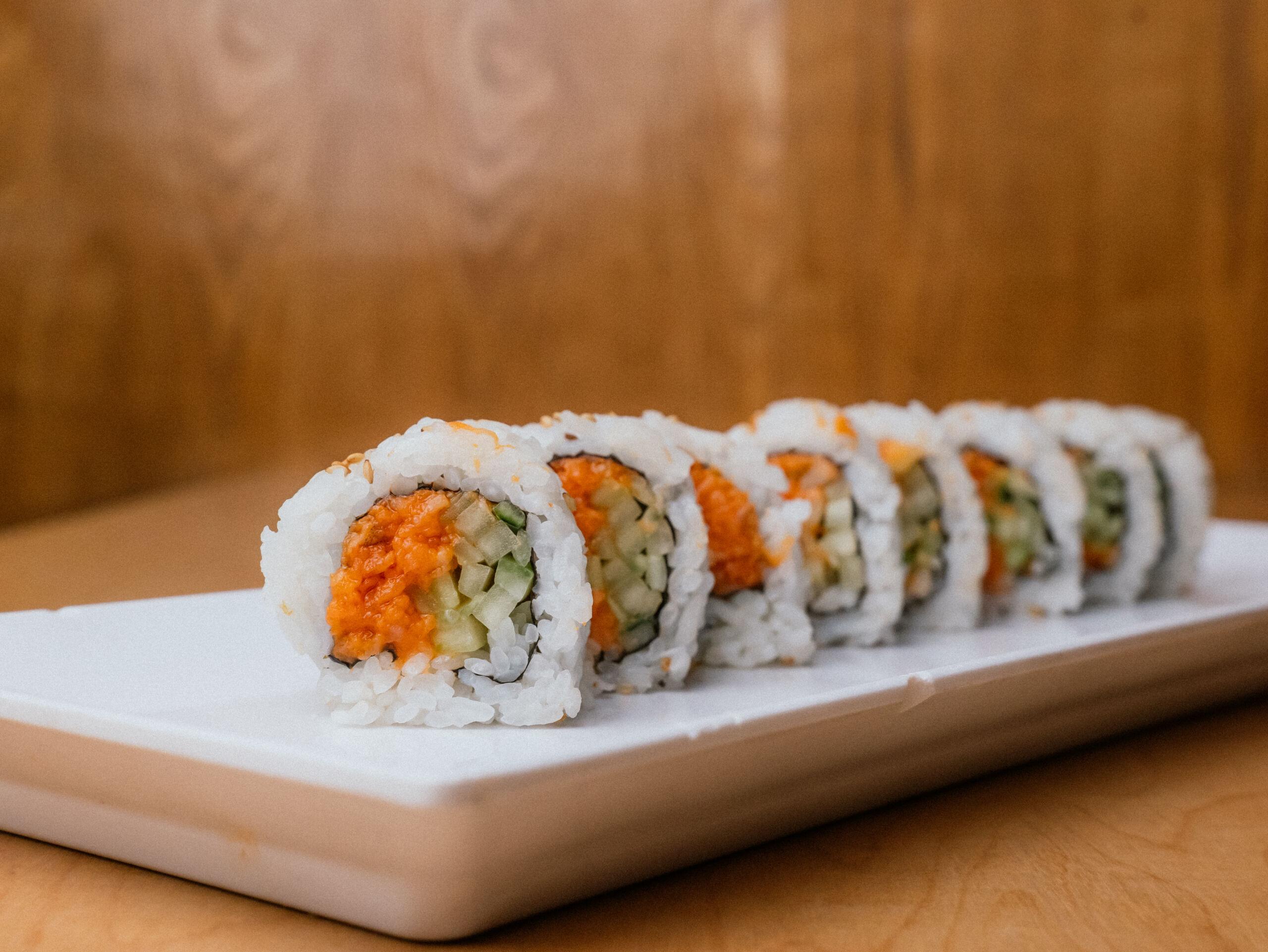 *Spicy Salmon Roll