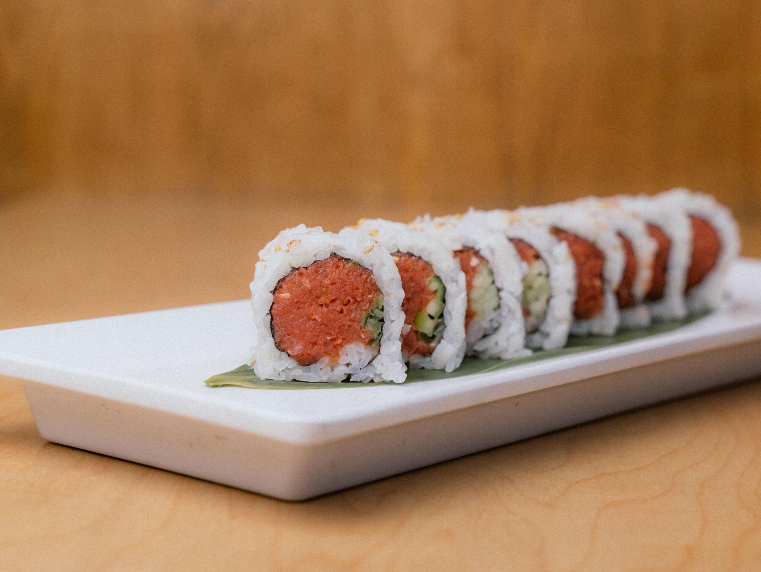 *Spicy Tuna Roll